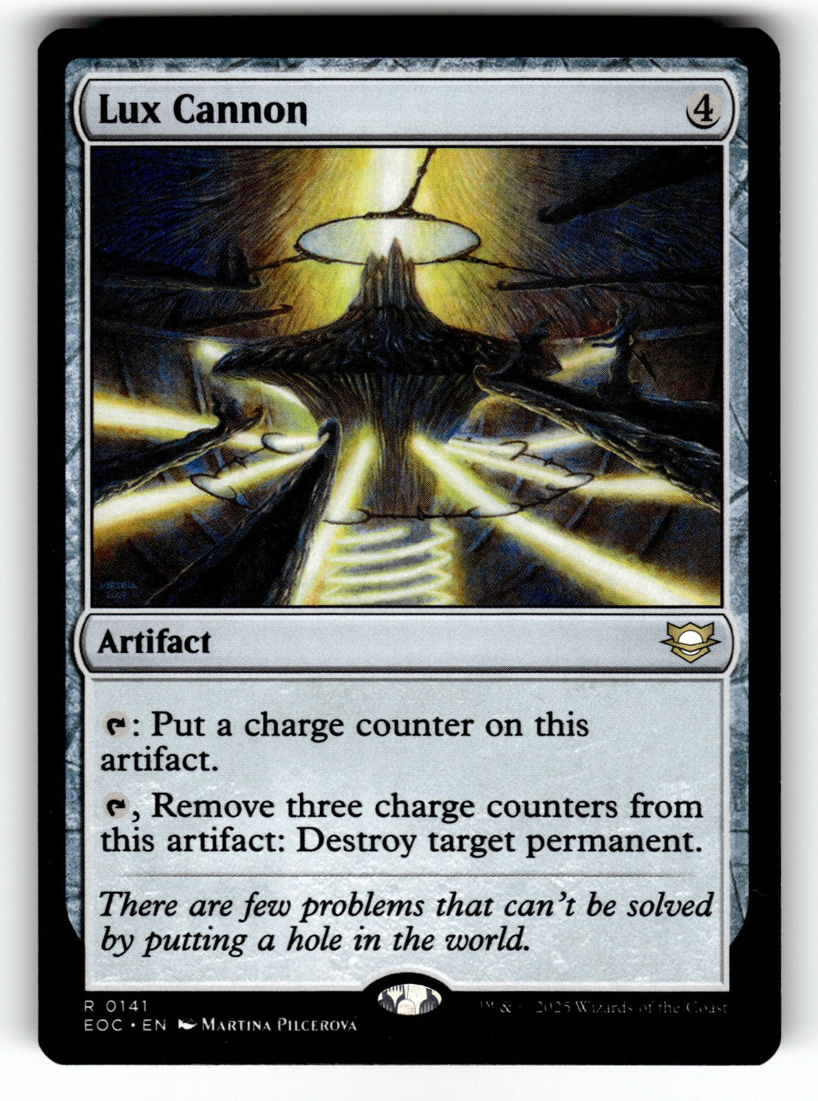 Lux Cannon – 141 EOC: Commander: Edge of Eternities R NM