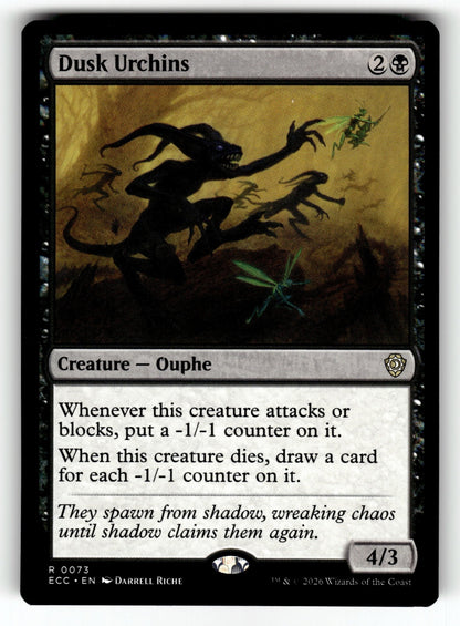 Dusk Urchins – 73 ECC: Commander: Lorwyn Eclipsed R NM