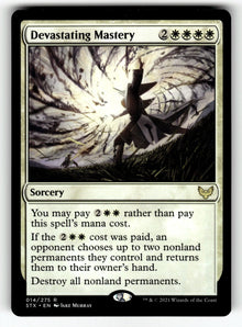 Devastating Mastery – 14 STX: Strixhaven: School of Mages R NM