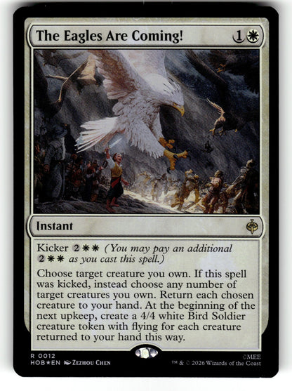 The Eagles Are Coming! – 12 HOB: The Hobbit R Foil NM