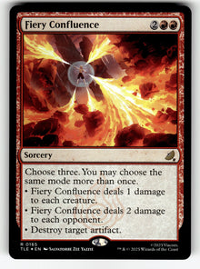 Fiery Confluence – 165 TLE: Avatar: The Last Airbender: Eternal-Legal R Foil NM