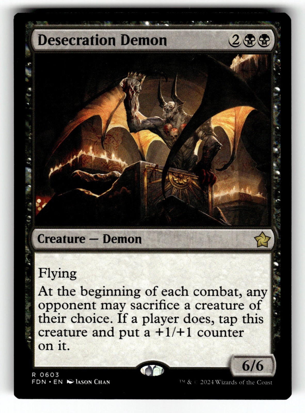 Desecration Demon – 603 FDN: Foundations R NM