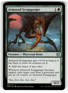 Armored Scrapgorger – 158 ONE: Phyrexia: All Will Be One U LP