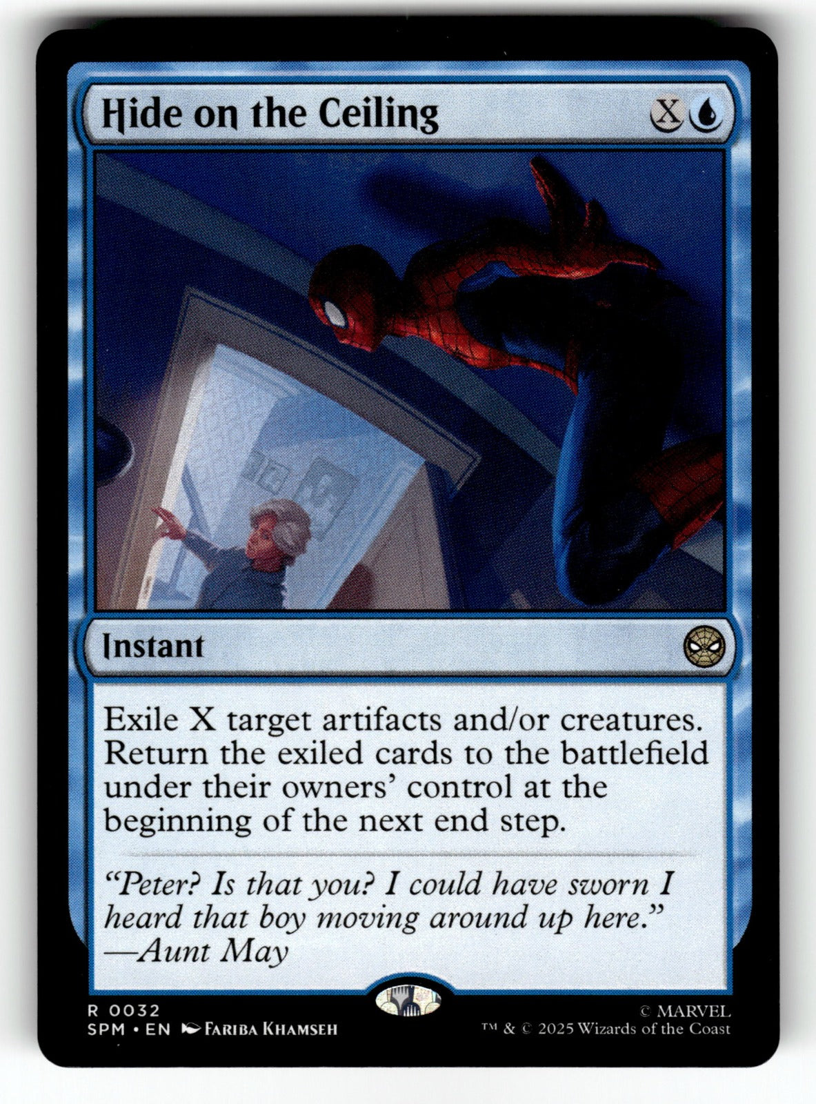 Hide on the Ceiling – 32 SPM: Marvel's Spider-Man R NM