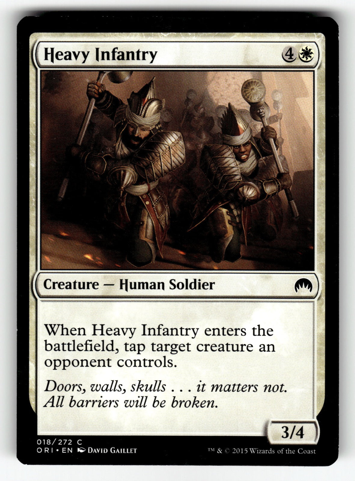 Heavy Infantry – 18 ORI: Magic Origins C LP