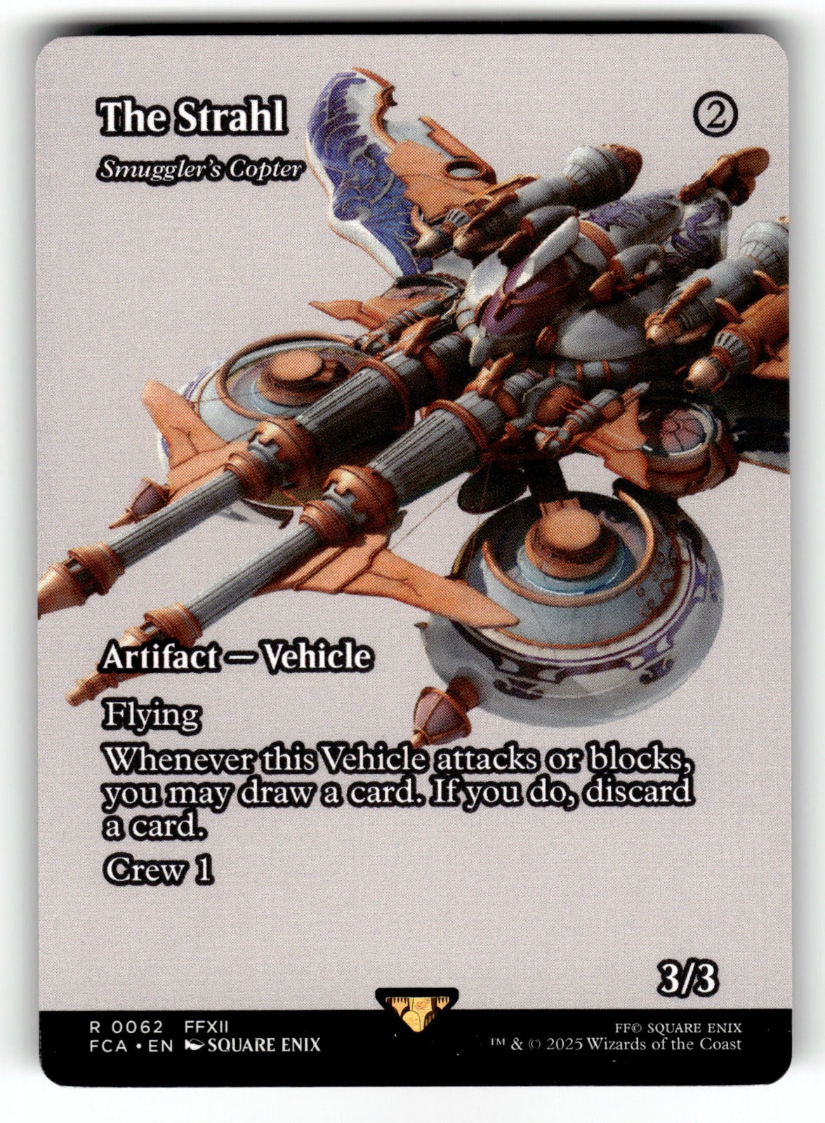 The Strahl - Smuggler's Copter (Showcase) – 62 FCA: FINAL FANTASY: Through the Ages R NM