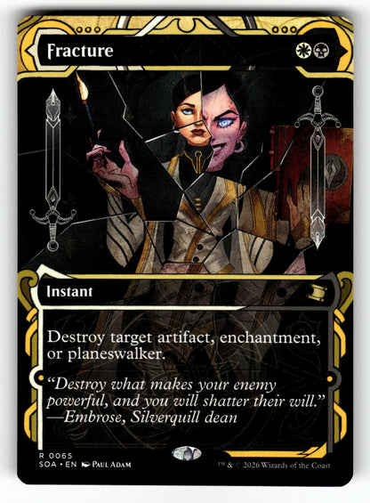 Fracture – 65 SOA: Secrets of Strixhaven: Mystical Archive R NM