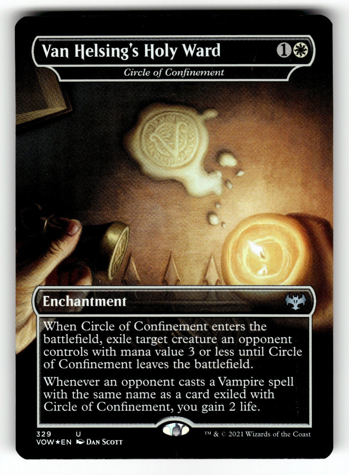Van Helsing's Holy Ward - 329 VOW: Innistrad: Crimson Vow U Foil NM