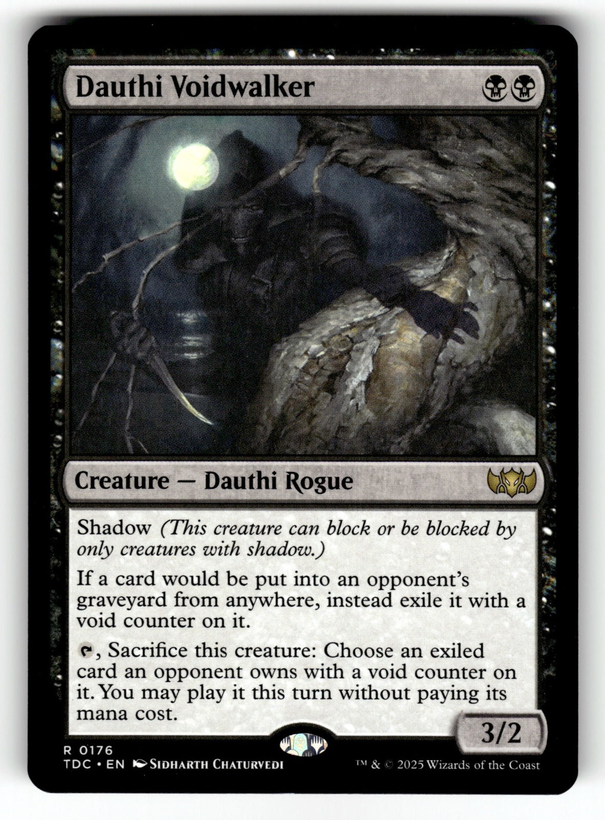 Dauthi Voidwalker – 176 TDC: Commander: Tarkir: Dragonstorm R NM