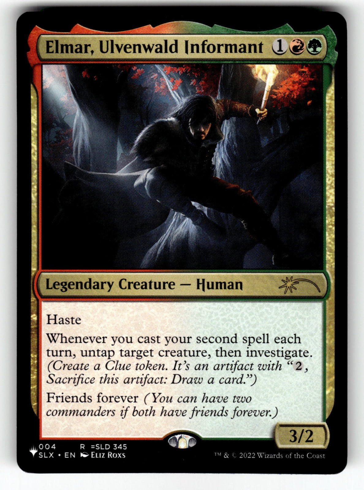 Elmar, Ulvenwald Informant – 004 LIST: The List Reprints R NM