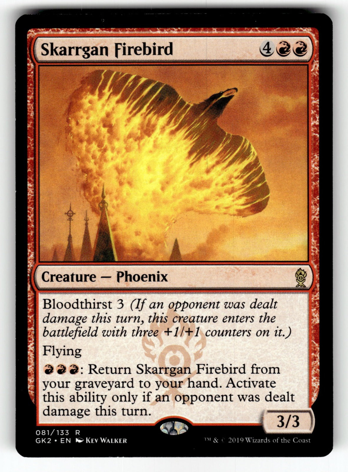 Skarrgan Firebird – 81 GK2: Ravnica Allegiance: Guild Kits R LP