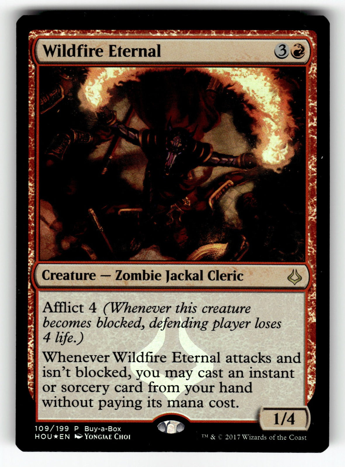 Wildfire Eternal – 109 BABP: Buy-A-Box Promos P Foil NM