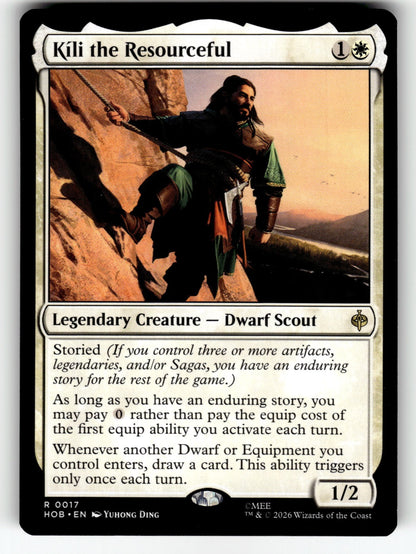 Kili the Resourceful – 17 HOB: The Hobbit R NM