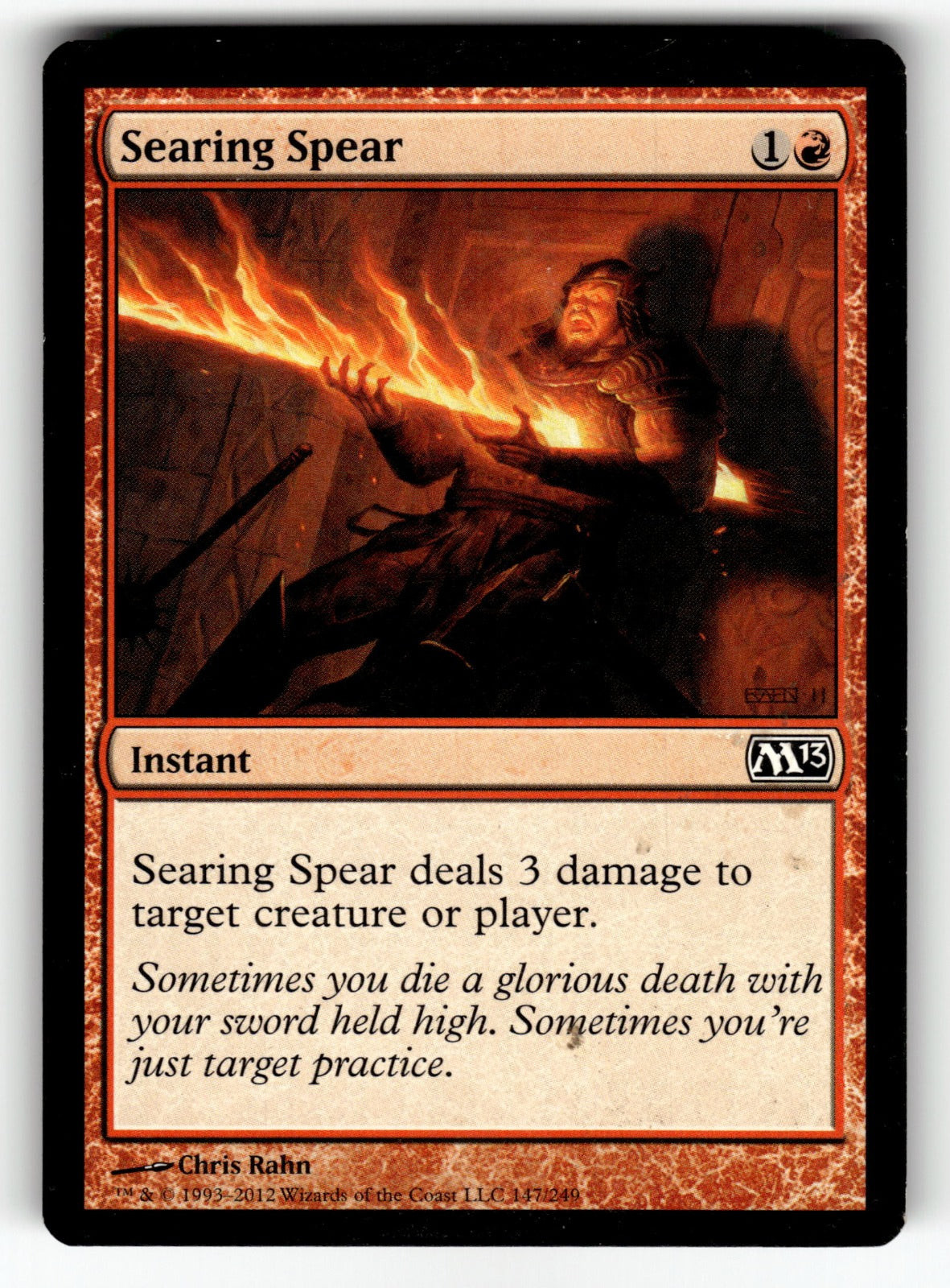 Searing Spear – 147 M13: Magic 2013 (M13) C LP