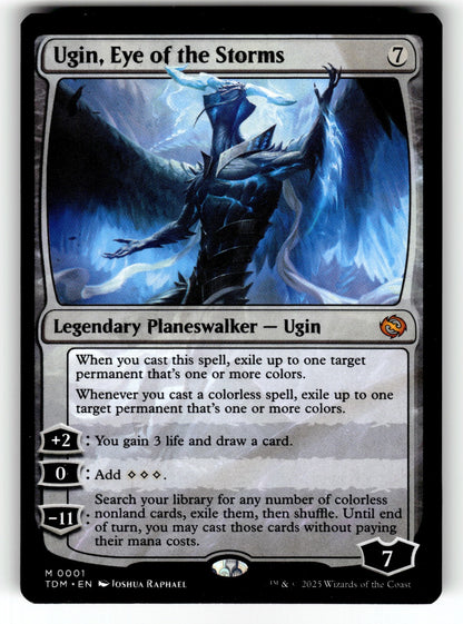 Ugin, Eye of the Storms – 1 TDM: Tarkir: Dragonstorm M LP