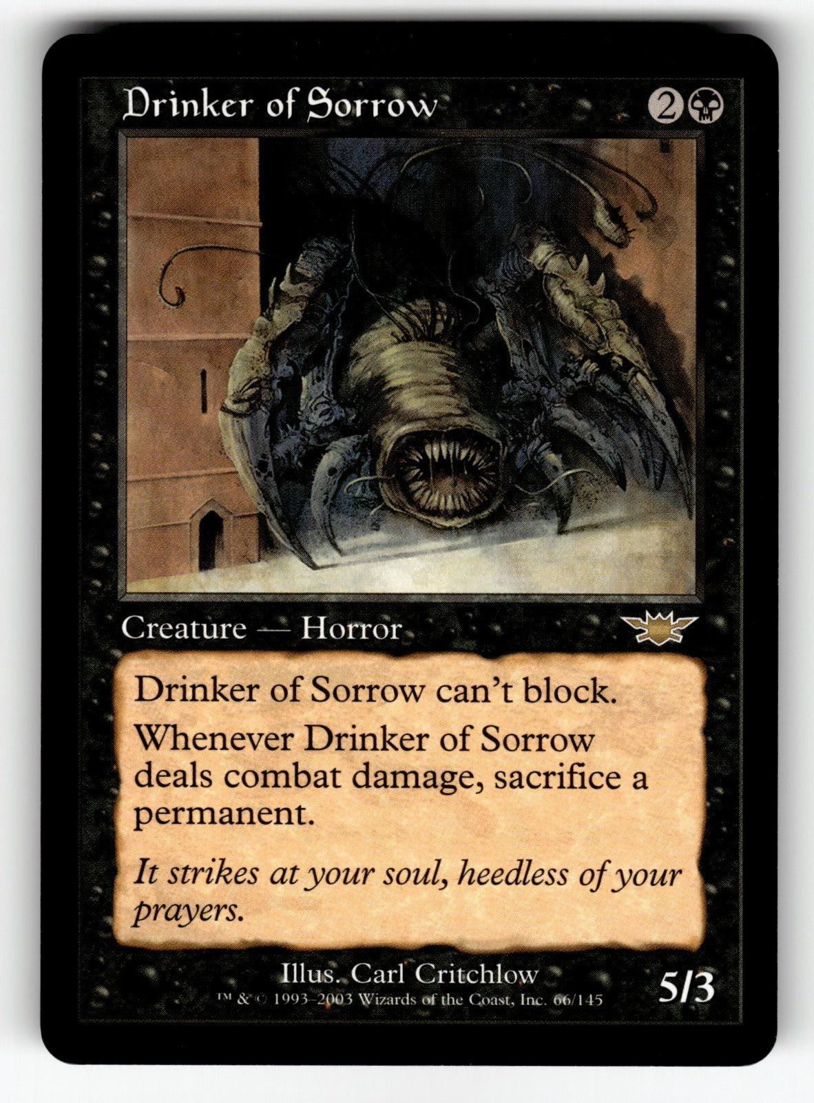 Drinker of Sorrow – 66 LGN: Legions R LP