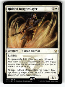 Hidden Dragonslayer – 23 DTK: Dragons of Tarkir R NM