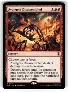 Avengers Disassembled – 124 MSH: Marvel Super Heroes R NM