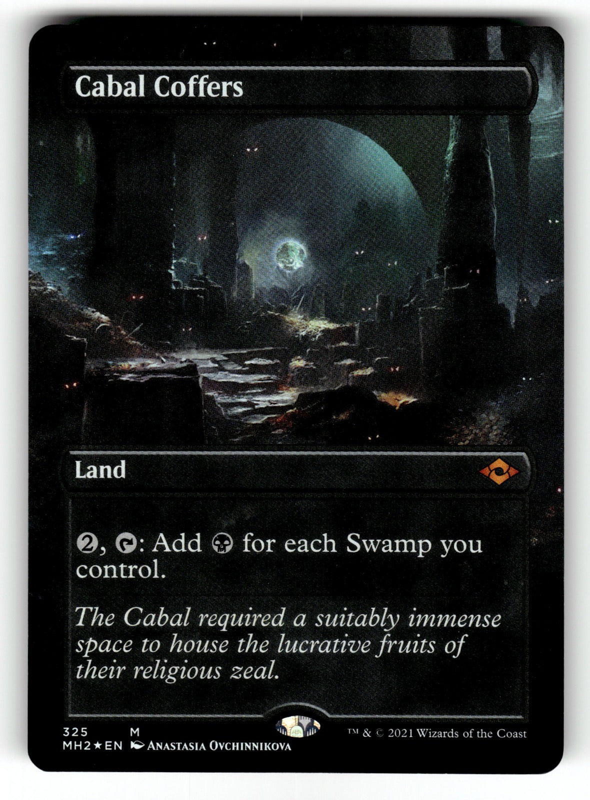 Cabal Coffers (Borderless) – 325 MH2: Modern Horizons 2 M Foil NM