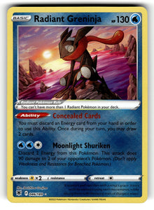 Radiant Greninja – 046/189 SWSH10: SWSH10: Astral Radiance Radiant Rare Holo NM