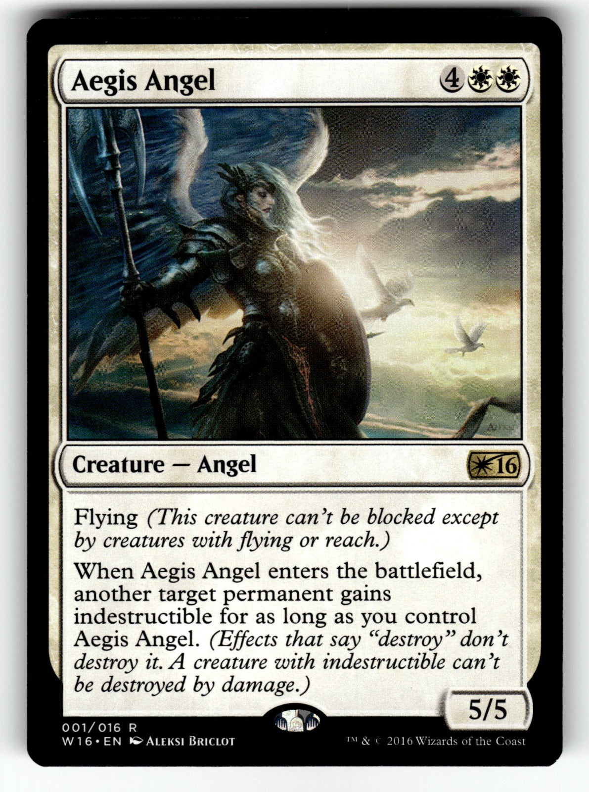Aegis Angel – 1 W16: Welcome Deck 2016 R NM