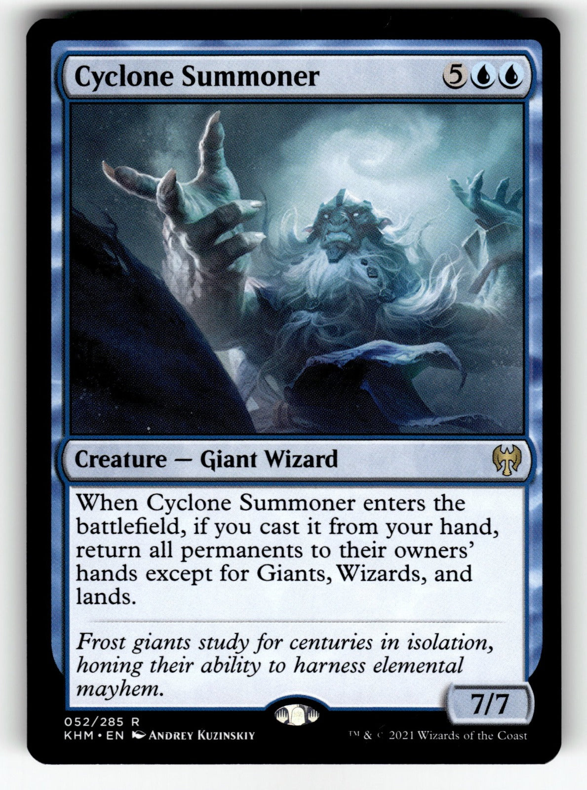 Cyclone Summoner – 52 KHM: Kaldheim R NM