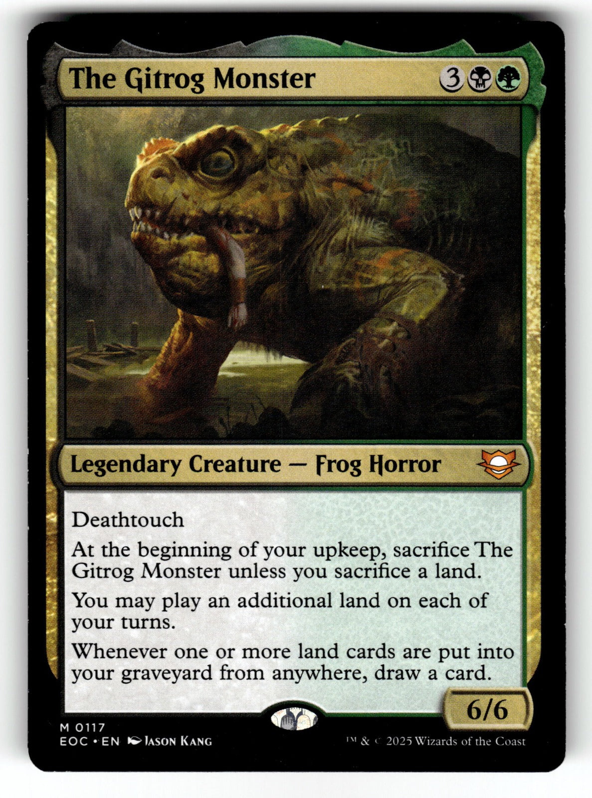 The Gitrog Monster – 117 EOC: Commander: Edge of Eternities M LP