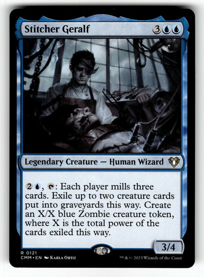 Stitcher Geralf – 121 CMM: Commander Masters R NM
