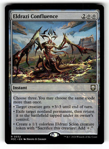 Eldrazi Confluence – 32 M3C: Commander: Modern Horizons 3 R LP