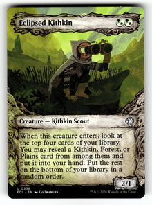 Eclipsed Kithkin (Showcase) – 338 ECL: Lorwyn Eclipsed U NM
