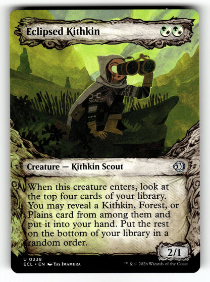Eclipsed Kithkin (Showcase) – 338 ECL: Lorwyn Eclipsed U NM