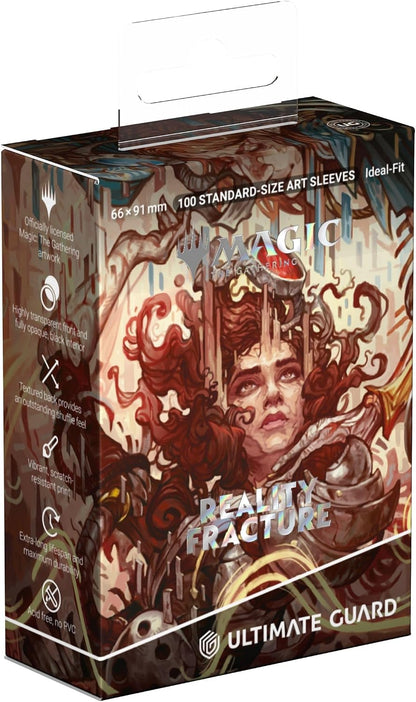 Ultimate Guard Art Sleeves - MTG - Reality Fracture - Red Rare
