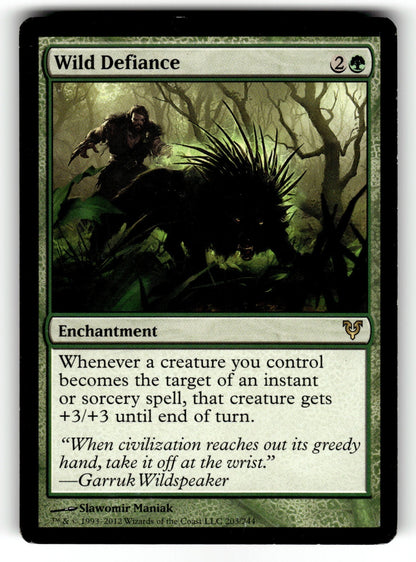Wild Defiance – 203 AVR: Avacyn Restored R LP