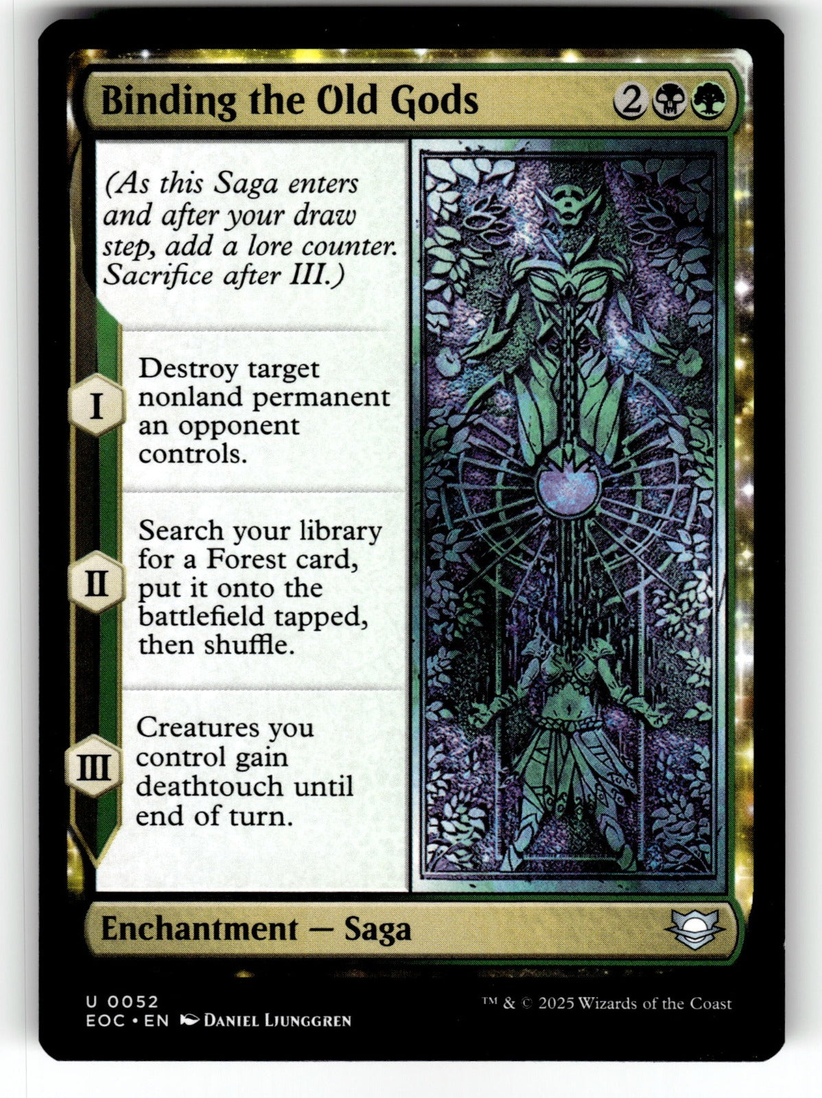 Binding the Old Gods – 52 EOC: Commander: Edge of Eternities U NM