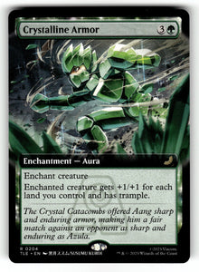 Crystalline Armor (Extended Art) – 204 TLE: Avatar: The Last Airbender: Eternal-Legal R NM