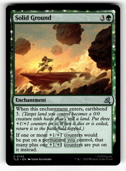 Solid Ground – 142 TLE: Avatar: The Last Airbender: Eternal-Legal U NM