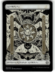 Plains () - Full Art – 267 ONE: Phyrexia: All Will Be One L Foil NM