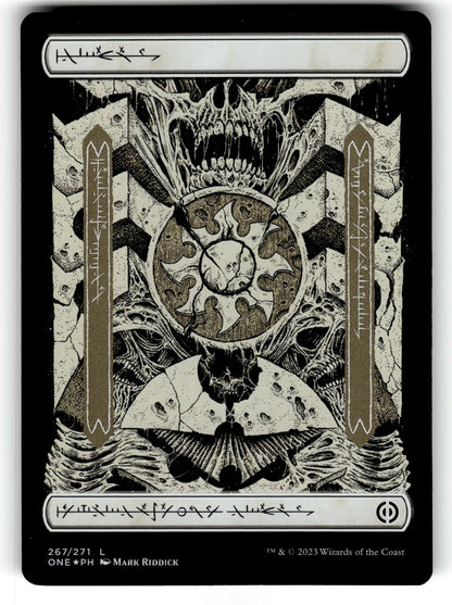 Plains () - Full Art – 267 ONE: Phyrexia: All Will Be One L Foil NM