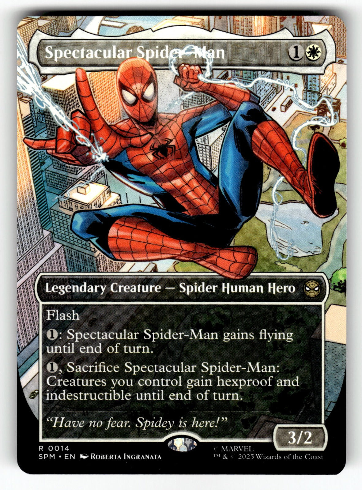 Spectacular Spider-Man (Borderless) – 14 SPM: Marvel's Spider-Man R NM