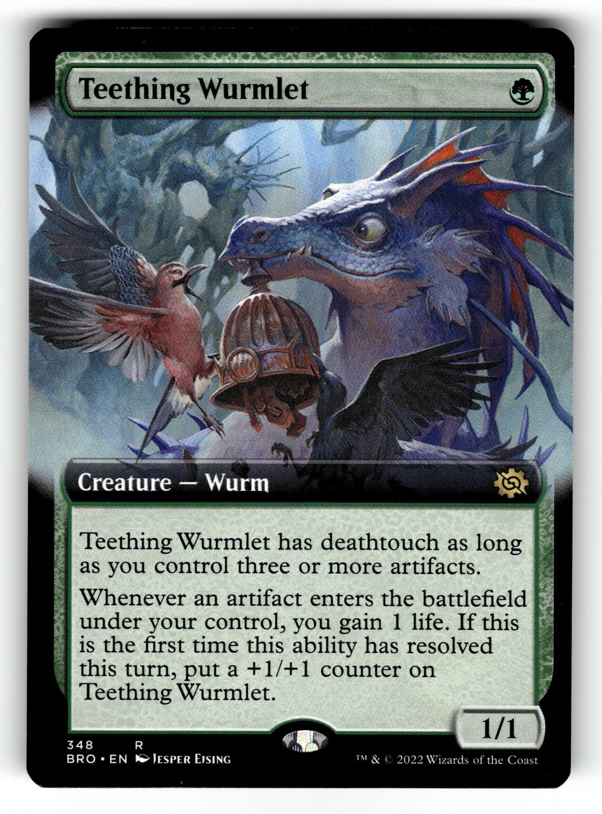 Teething Wurmlet (Extended Art) – 348 BRO: The Brothers' War R LP
