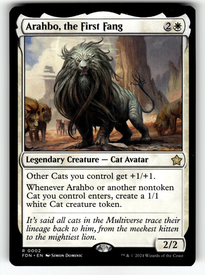 Arahbo, the First Fang – 2 FDN: Foundations R NM