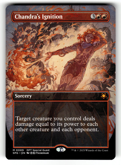 Chandra's Ignition (Borderless) – 89 SPG: Special Guests M NM