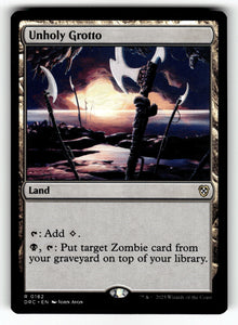 Unholy Grotto – 182 DRC: Commander: Aetherdrift R NM