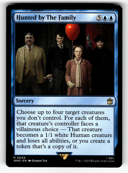 Hunted by The Family – 46 WHO: Universes Beyond: Doctor Who R NM