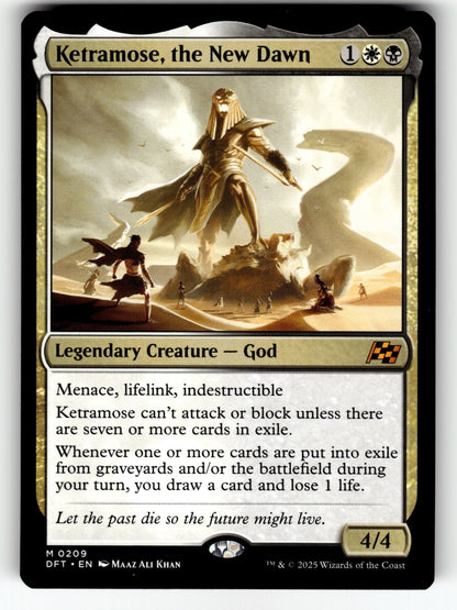 Ketramose, the New Dawn – 209 DFT: Aetherdrift M NM