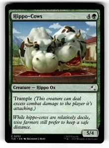 Hippo-Cows – 252 TLE: Avatar: The Last Airbender: Eternal-Legal C NM
