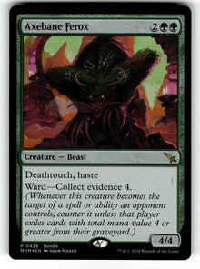 Axebane Ferox (MKM Bundle) – 428 UMP: Unique and Miscellaneous Promos P Foil NM