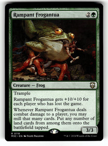 Rampant Frogantua – 118 M3C: Commander: Modern Horizons 3 R NM