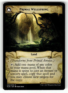 Primal Amulet – 243 XLN: Ixalan R LP (Back)