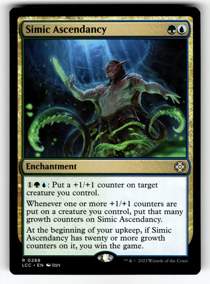 Simic Ascendancy – 288 LCC: Commander: The Lost Caverns of Ixalan R NM